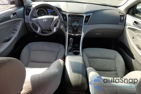 2015 Hyundai Sonata Hybrid z USA, uszkodzony, nr VIN KMHEC4A45FA124883